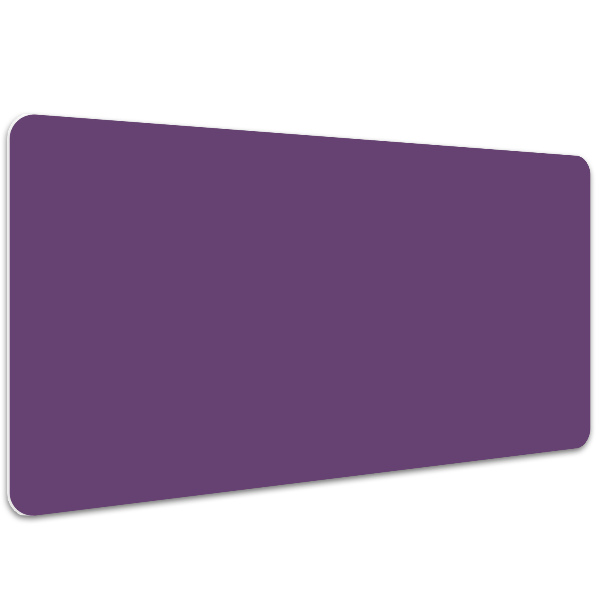 Large desk mat table protector Dark violet