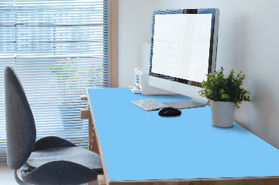 Desk mat pastel blue