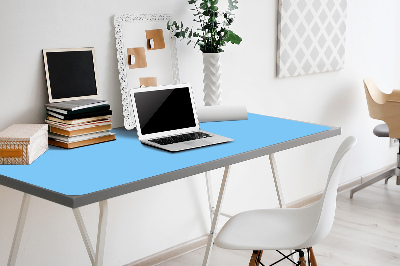 Desk mat pastel blue