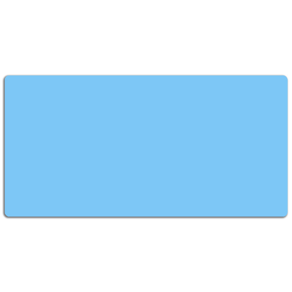 Desk mat pastel blue