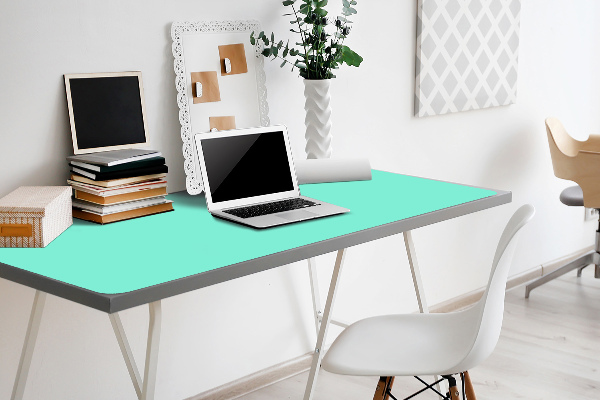 Large desk mat for children Mint