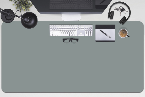 Large desk mat for children Gray