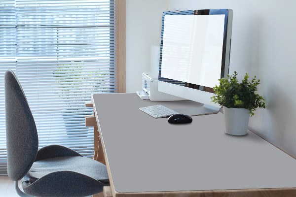 Large desk mat for children Gray