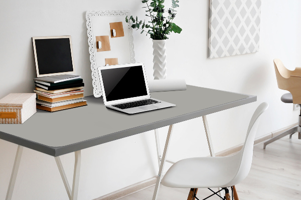 Full desk mat indirect gray