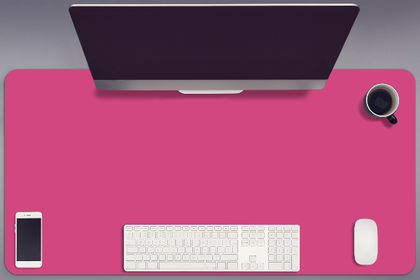 Large desk mat for children Pink