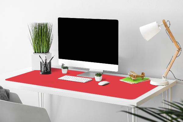 Large desk pad PVC protector Orange