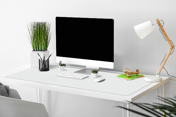 Large desk mat for children Light grey