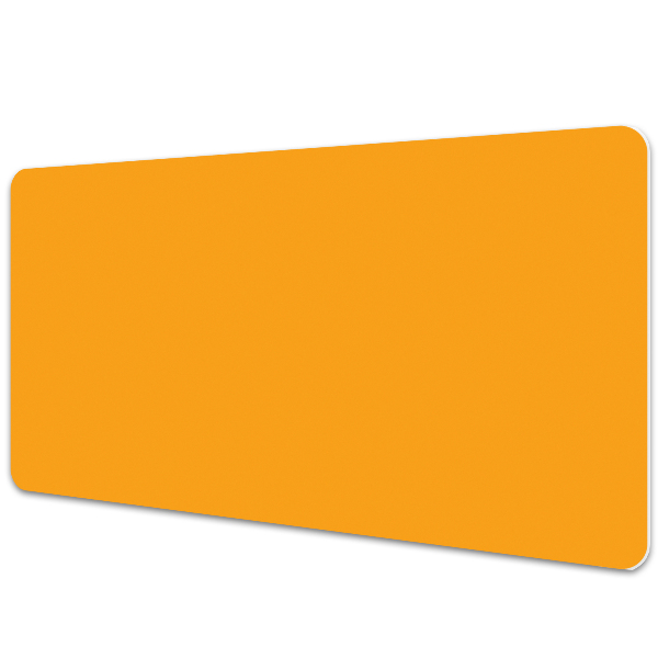 Large desk pad PVC protector dark yellow