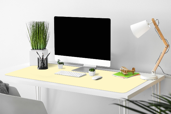 Large desk mat for children Creamy