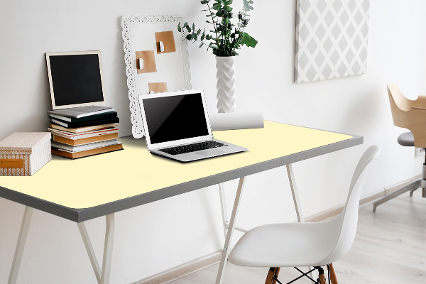 Large desk mat for children Creamy