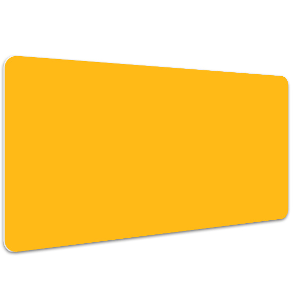 Large desk mat for children Yellow