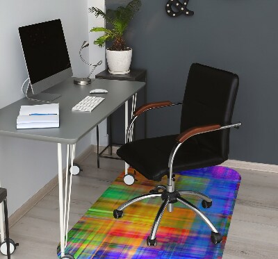 Office chair floor protector color grille
