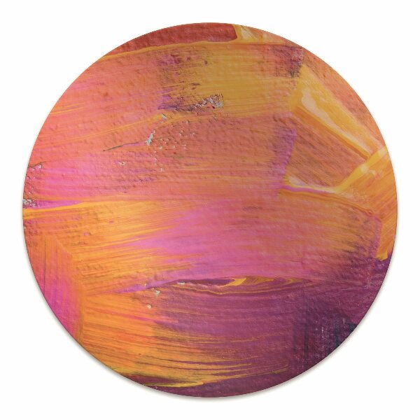 Chair mat floor panels protector The paint on canvas