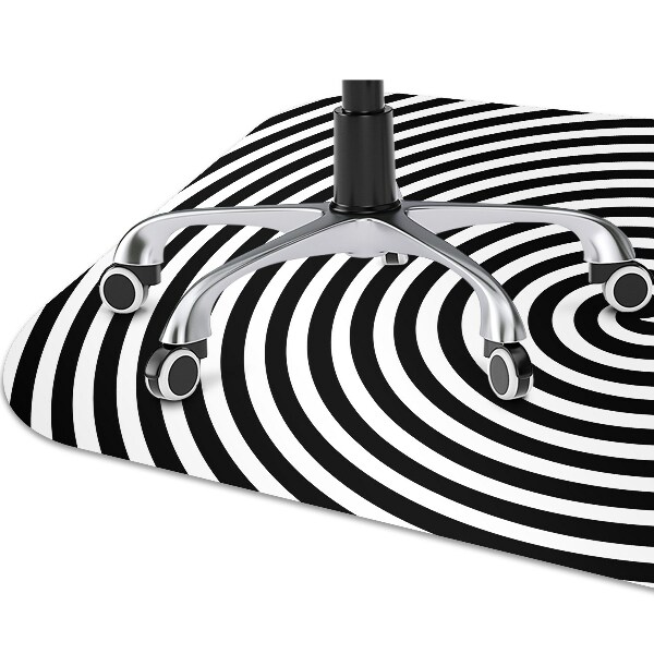 Office chair mat Spiral