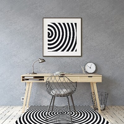 Office chair mat Spiral