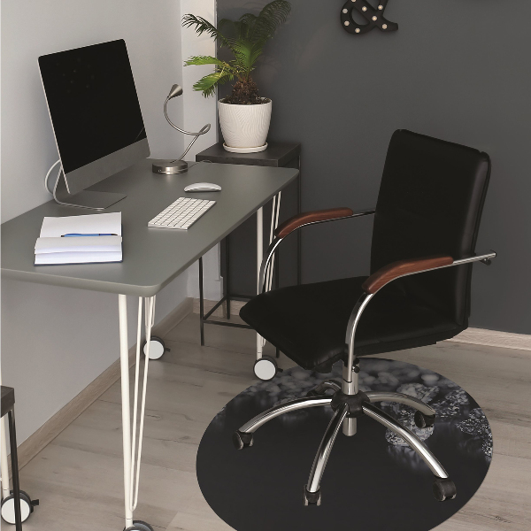 Office chair mat diamonds