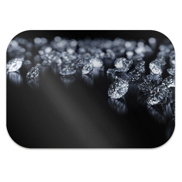 Office chair mat diamonds