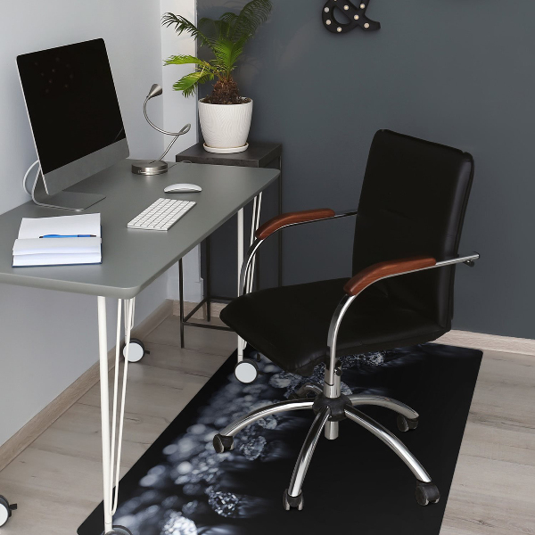 Office chair mat diamonds