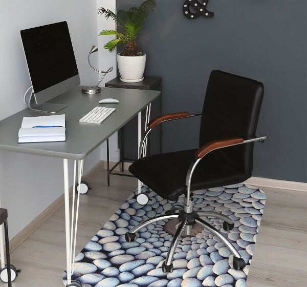 Desk chair mat The circle of stones