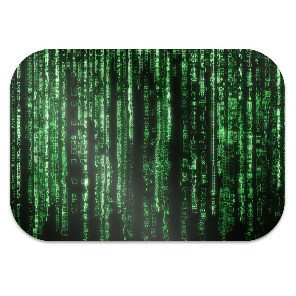 Desk chair mat green signs
