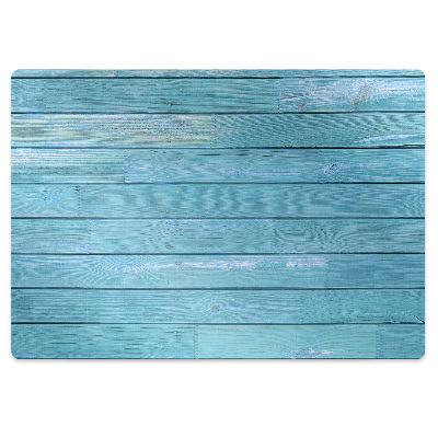 Office chair floor protector blue boards