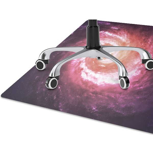 Desk chair mat Space vortex