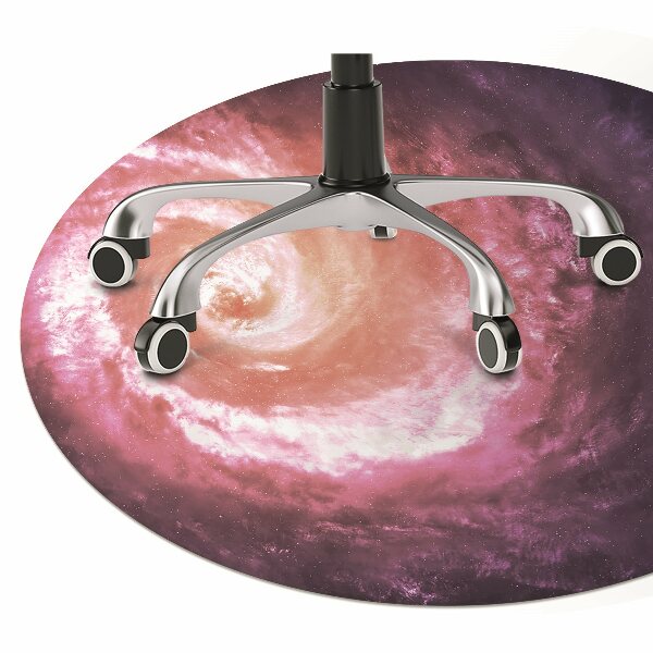 Desk chair mat Space vortex