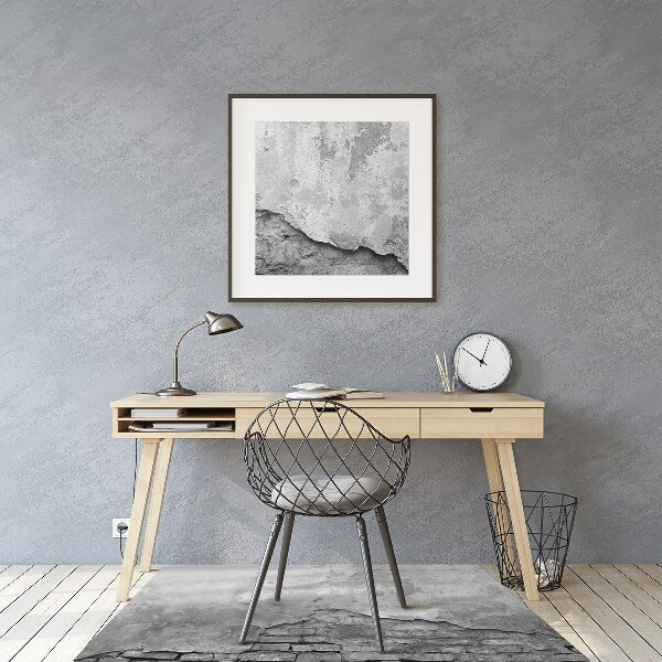 Office chair floor protector old stone wall