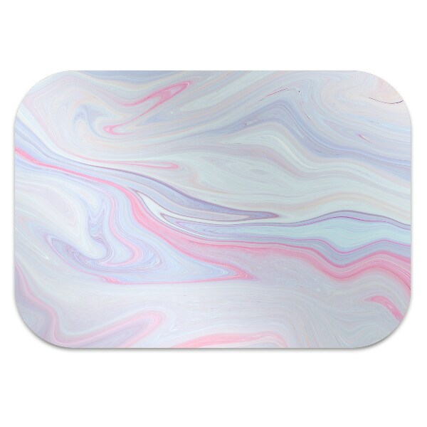 Office chair floor protector abstraction roses