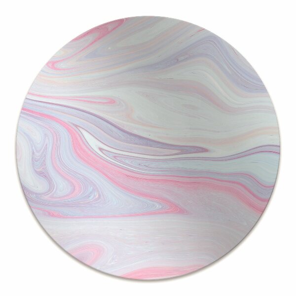 Office chair floor protector abstraction roses