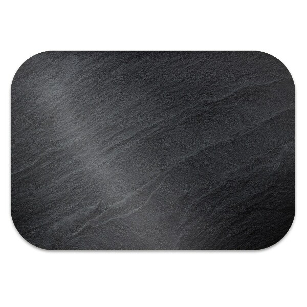Desk chair mat black sand