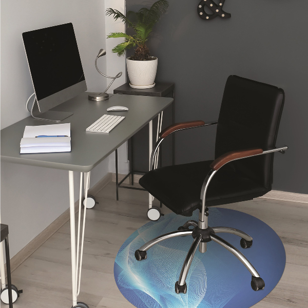 Office chair mat Flame