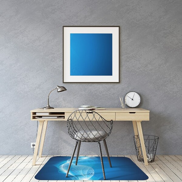 Office chair mat Flame