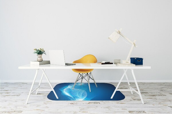 Office chair mat Flame