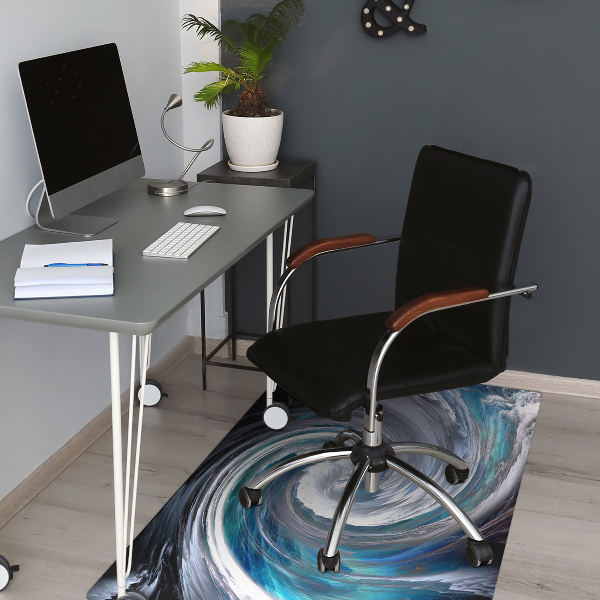 Office chair mat Vortex