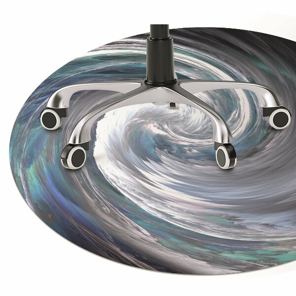 Office chair mat Vortex
