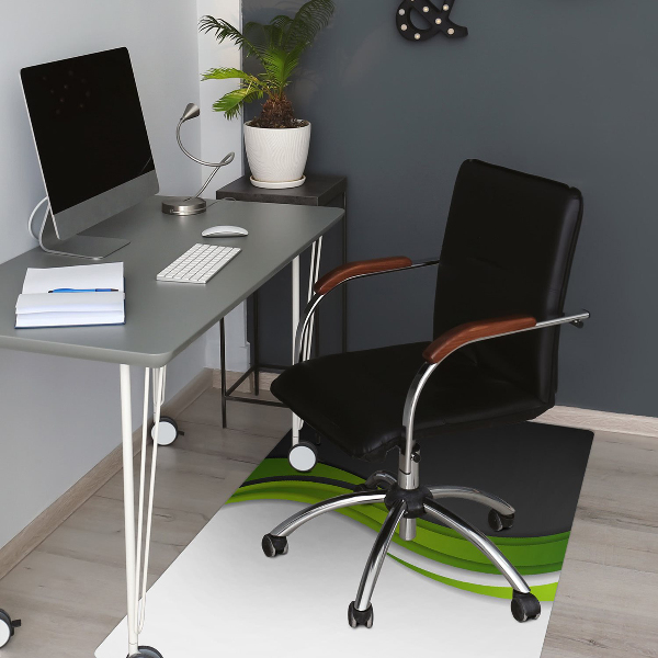 Office chair floor protector Abstraction