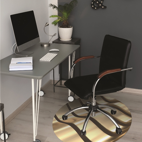 Office chair floor protector Gold items