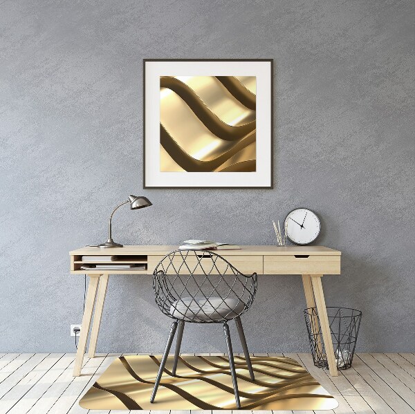 Office chair floor protector Gold items