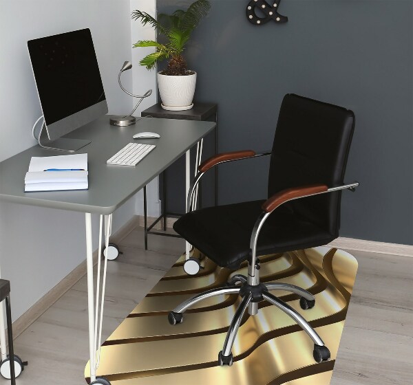 Office chair floor protector Gold items