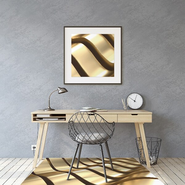 Office chair floor protector Gold items