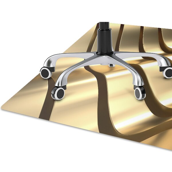 Office chair floor protector Gold items