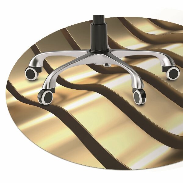 Office chair floor protector Gold items
