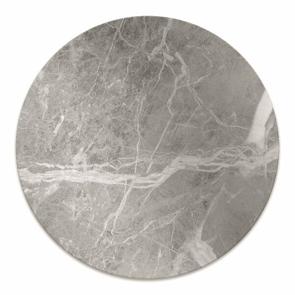 Computer chair mat gray marble
