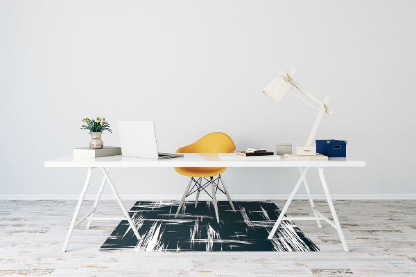 Chair mat floor panels protector white scratches
