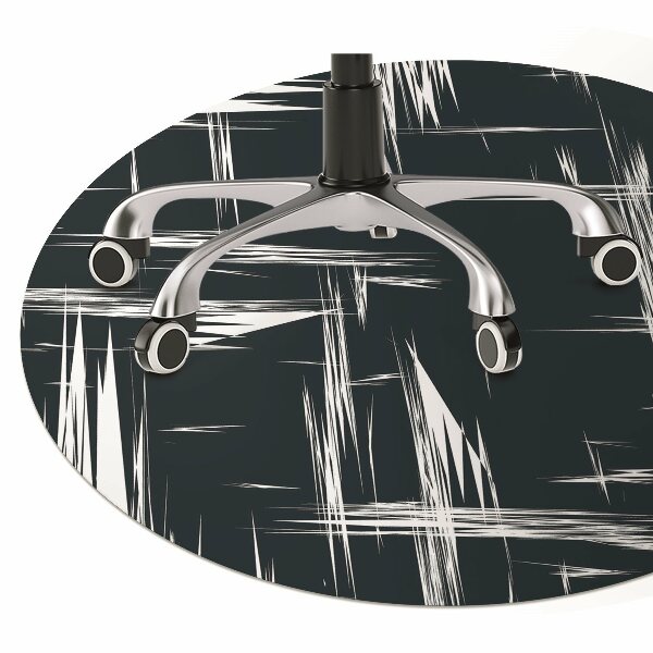 Chair mat floor panels protector white scratches