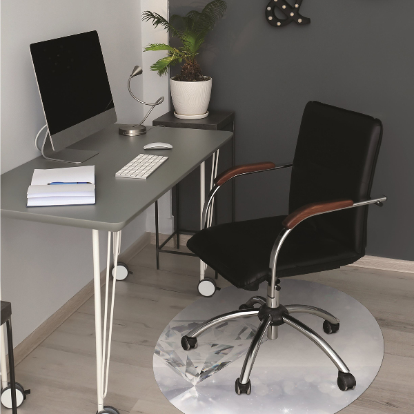 Office chair mat Diamond