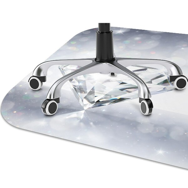 Office chair mat Diamond