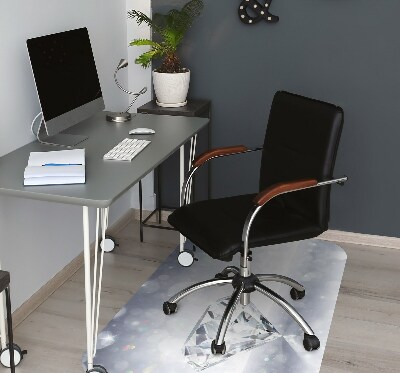 Office chair mat Diamond