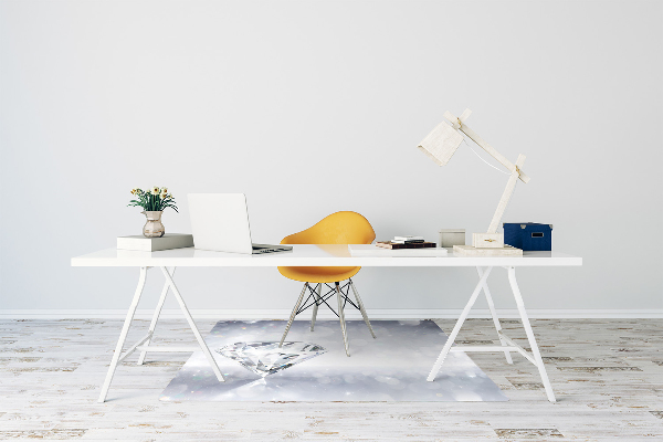Office chair mat Diamond